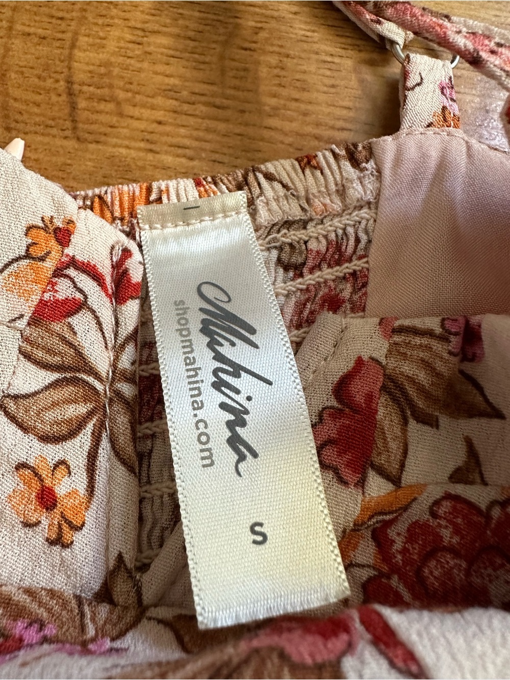 Mahina Floral Midi Dress S - Picture 4 of 13